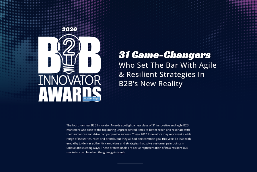 B2B Innovator Awards 2020